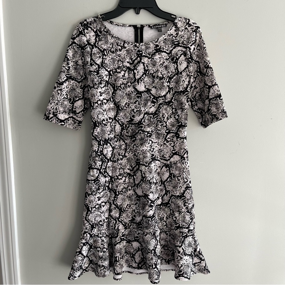 Express Snake Print Dress - image 1